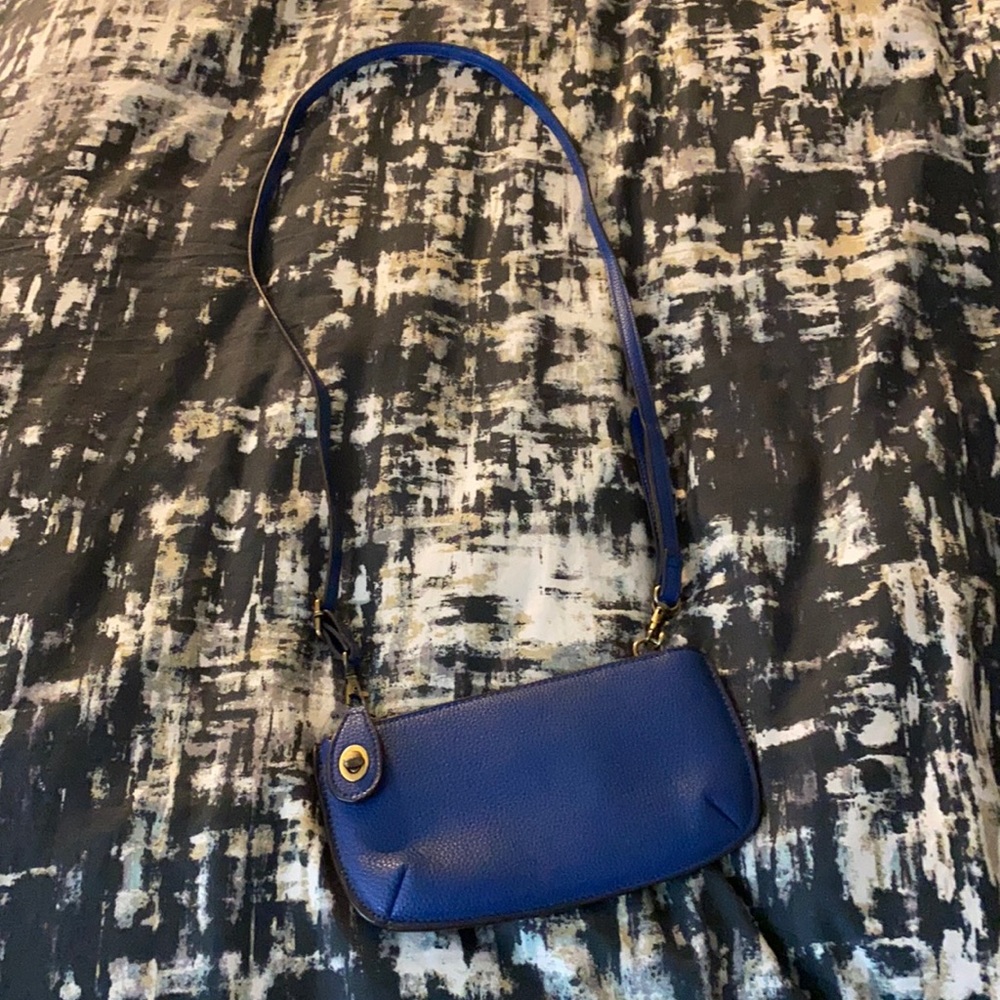 Joy Susan deep blue versatile clutch/purse